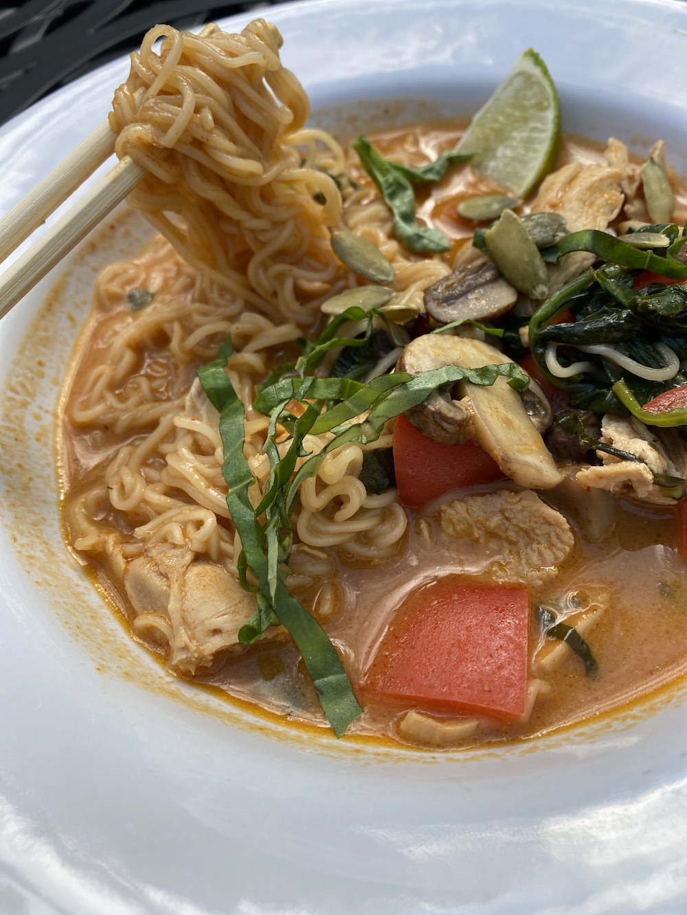 30-minute-thai-peanut-chicken-ramen-shredded-sprout